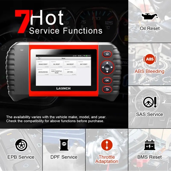LAUNCH Touch Pro Elite Car Full System Diagnostic Tool OBD2 Scanner Code Reader - Picture 8 of 12